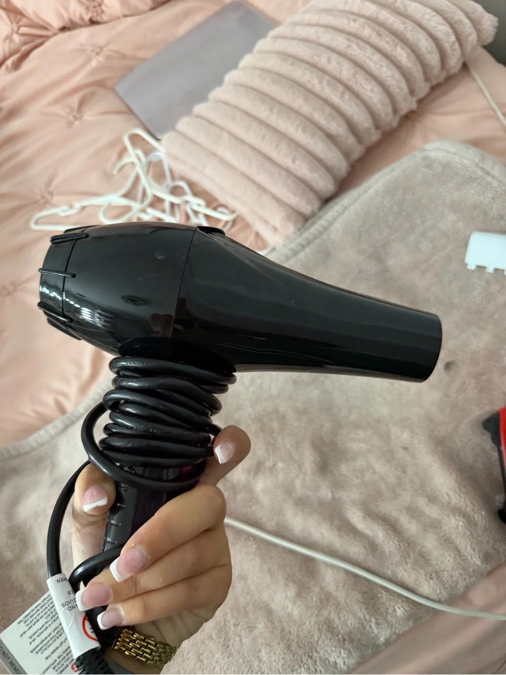 Pretty In A Minute Compact Black Hair Dryer